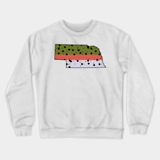 Nebraska trout Crewneck Sweatshirt